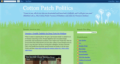 Desktop Screenshot of cottonpatchpolitics.com